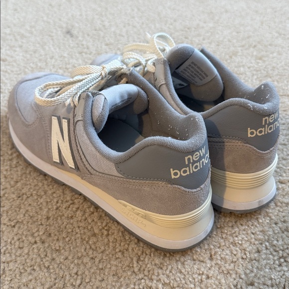 New Balance 574 Classics – Grey Beige (U574GBG) Size 9.5 - Picture 7 of 13